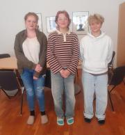 Schülervertreterinnen im SGA 2025/26